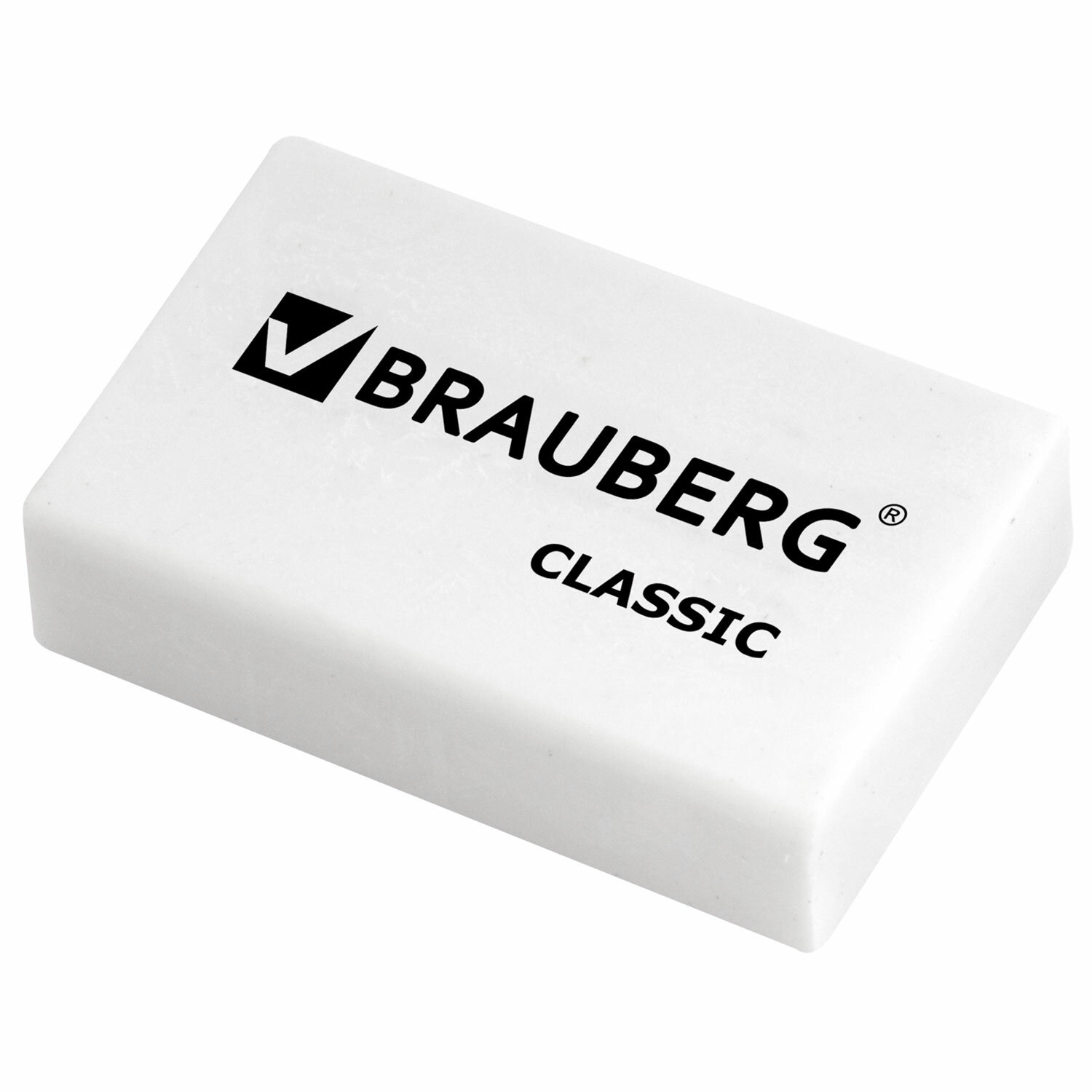 

Ластик Brauberg Classic, 26х17х7 мм, белый, прямоугольный, 221033, 80 шт