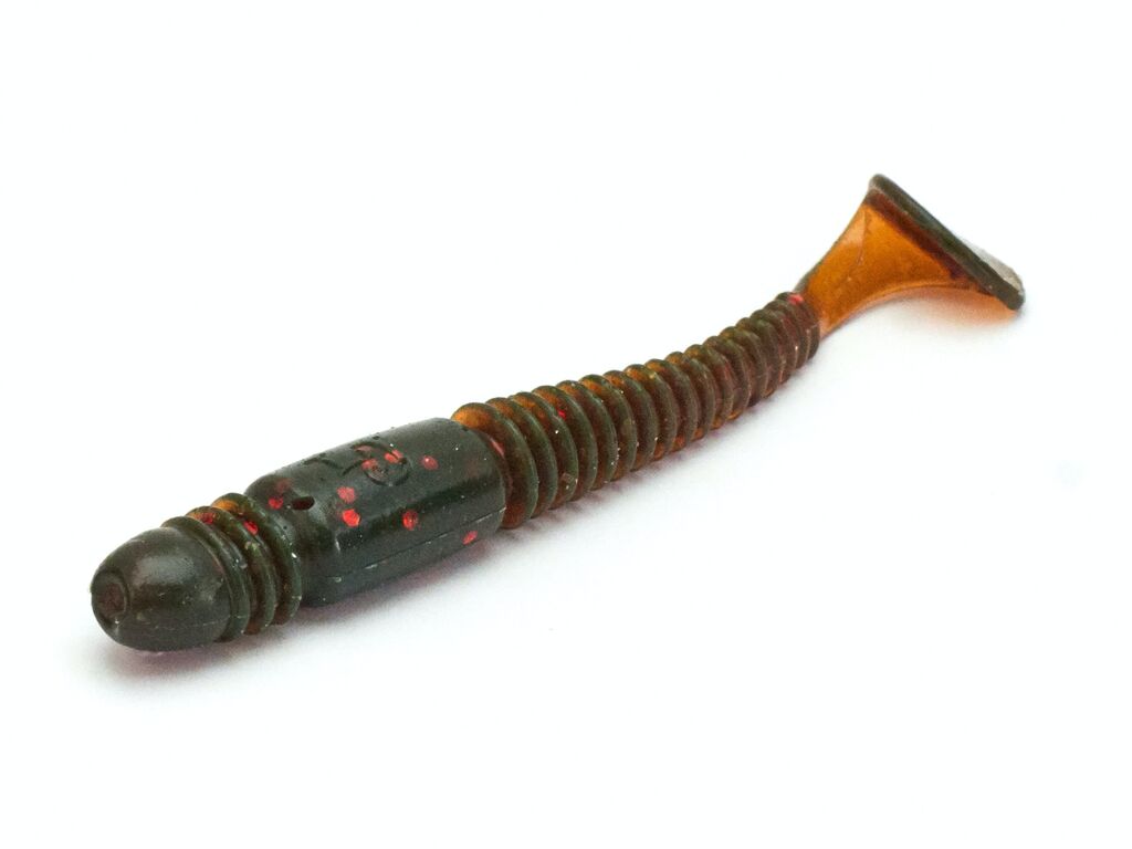 

Силиконовая приманка Lucky John Pro Series Tioga 114 мм, 085, 5 шт., Зеленый, Pro Series Tioga