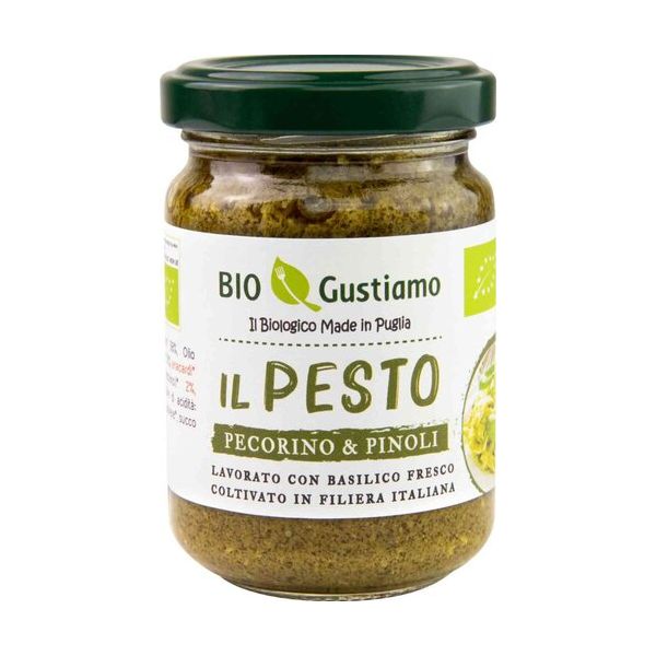 Соус Bio Gustiamo Песто из базилика 140 г