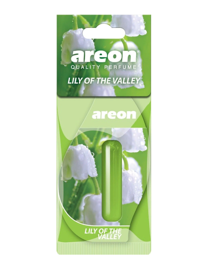 Ароматизатор "AREON Liquid 5 ml" " Lily of the Valley". Ароматизатор Ареон гелевый Liquid Lily of the Valley 5мл. Новинка. Av 5w