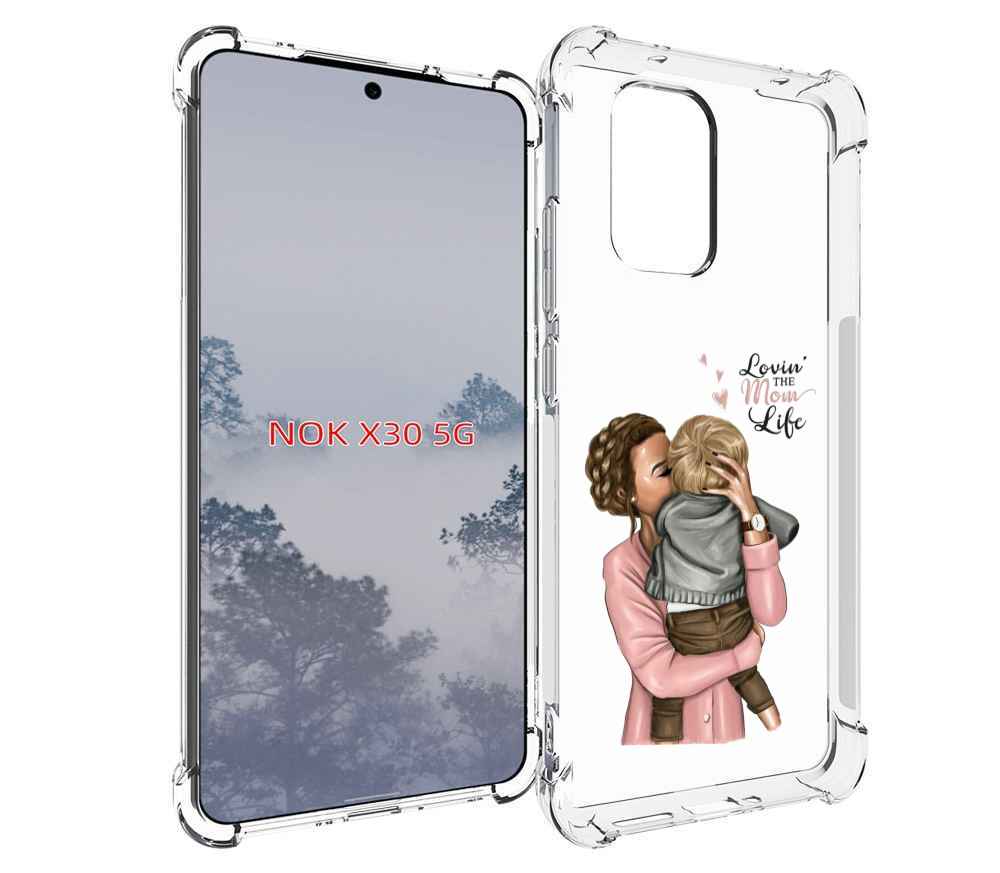 

Чехол MyPads Любовь-мамы детский для Nokia X30 5G, Tocco