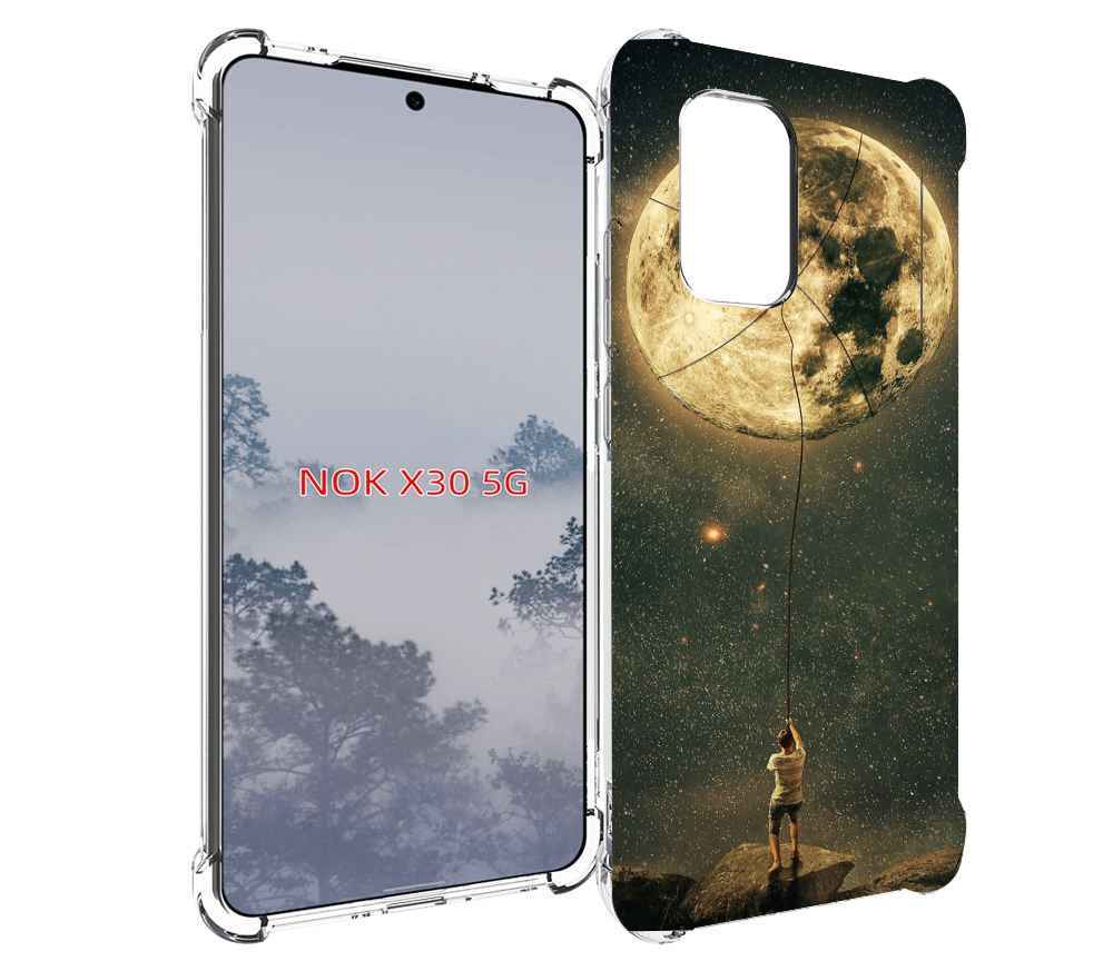 

Чехол MyPads Луна-светит для Nokia X30 5G, Tocco