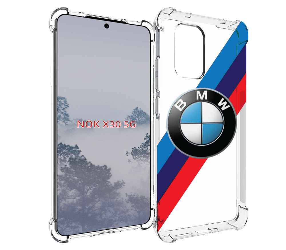 

Чехол MyPads Лого-BMW мужской для Nokia X30 5G, Tocco