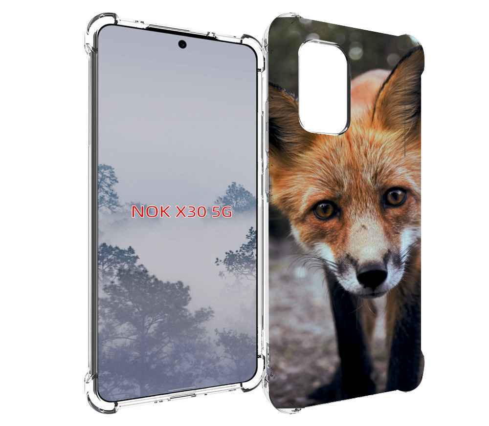 

Чехол MyPads Лисица для Nokia X30 5G, Tocco