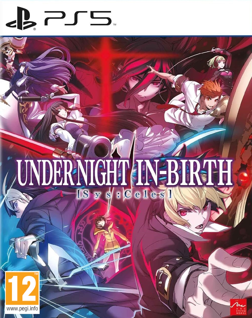 Игра Under Night In-Birth II 2 Sys:Celes (PlayStation 5, полностью на иностранном языке)