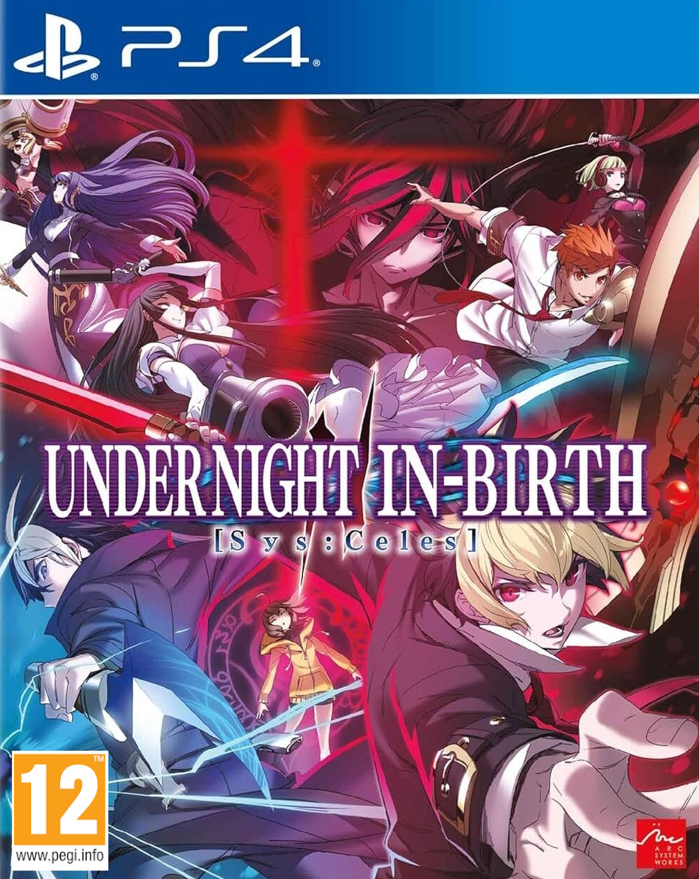 Игра Under Night In-Birth II 2 Sys:Celes (PlayStation 4, полностью на иностранном языке)