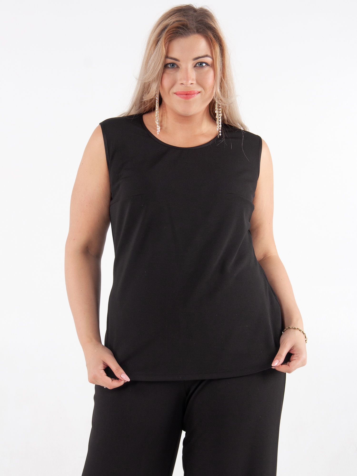

Топ женский СKC Collection 898 черный 52 RU, 898