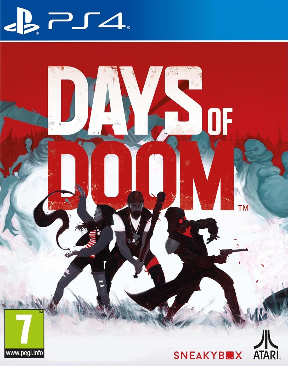 Игра Days of Doom (PlayStation 4, полностью на иностранном языке)