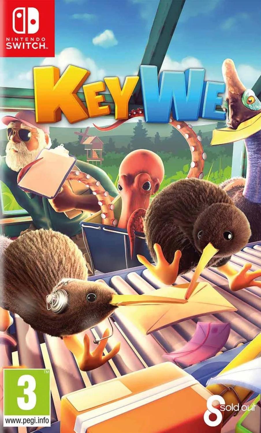 Игра KeyWe (Nintendo Switch, полностью на иностранном языке)