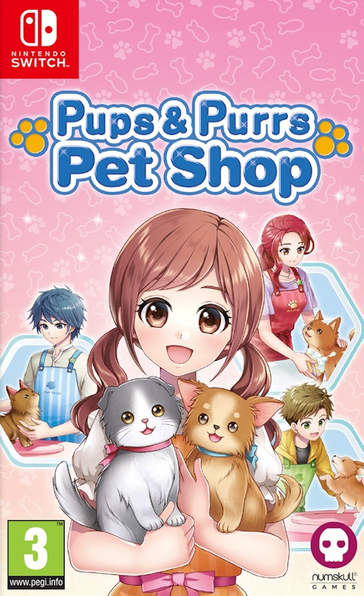 Игра Pups and Purrs Pet Shop Nintendo Switch полностью на иностранном языке 3590₽