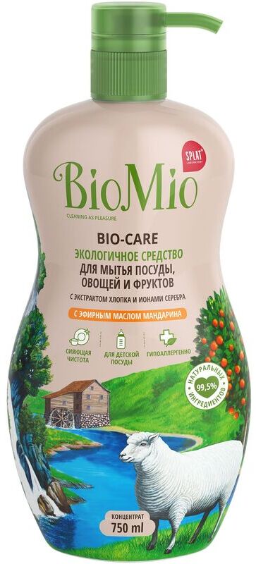 

Жидкость BioMio мандарин для мытья посуды 750 мл
