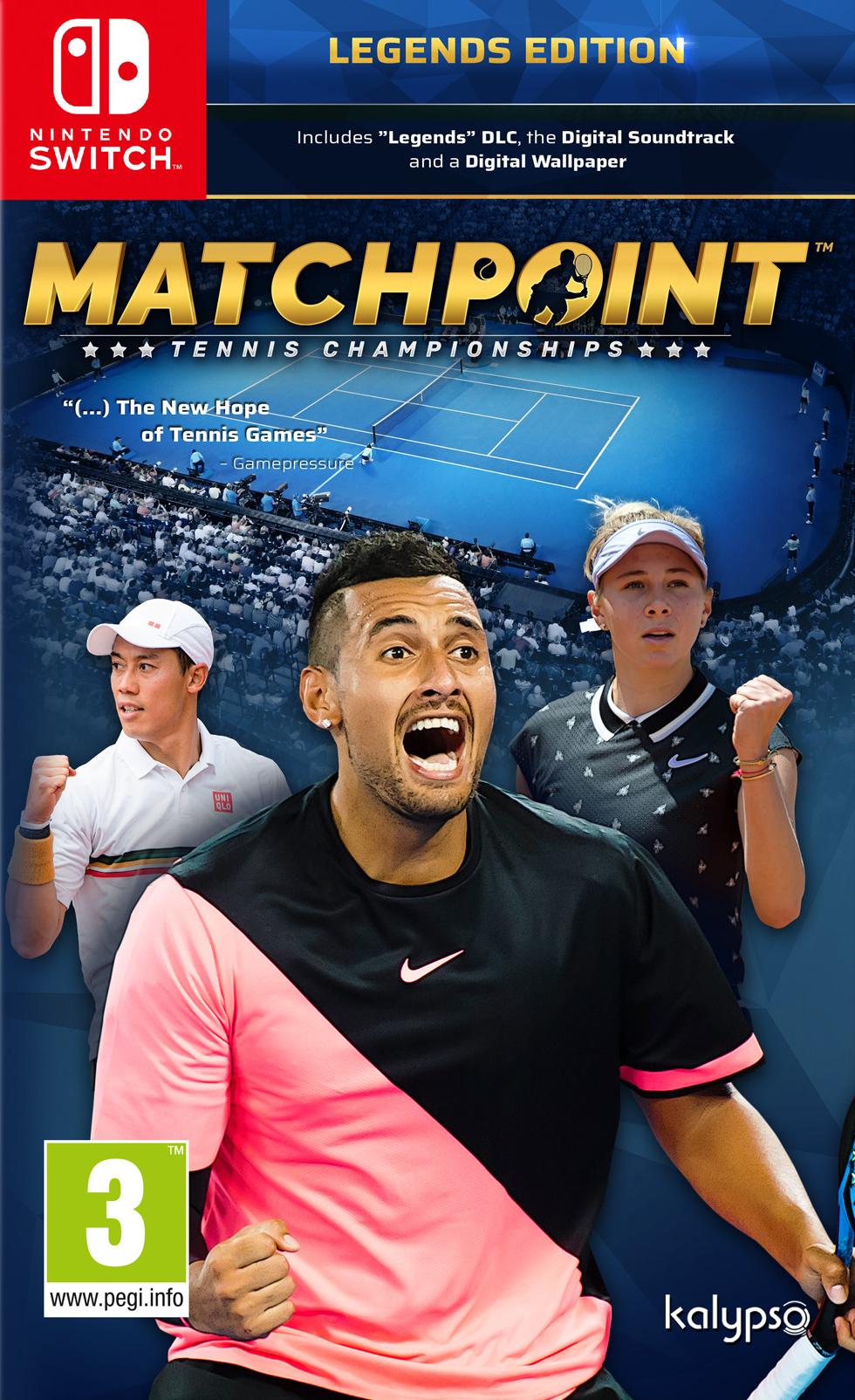 Игра Matchpoint: Tennis Championships (NS, полностью на иностранном языке)