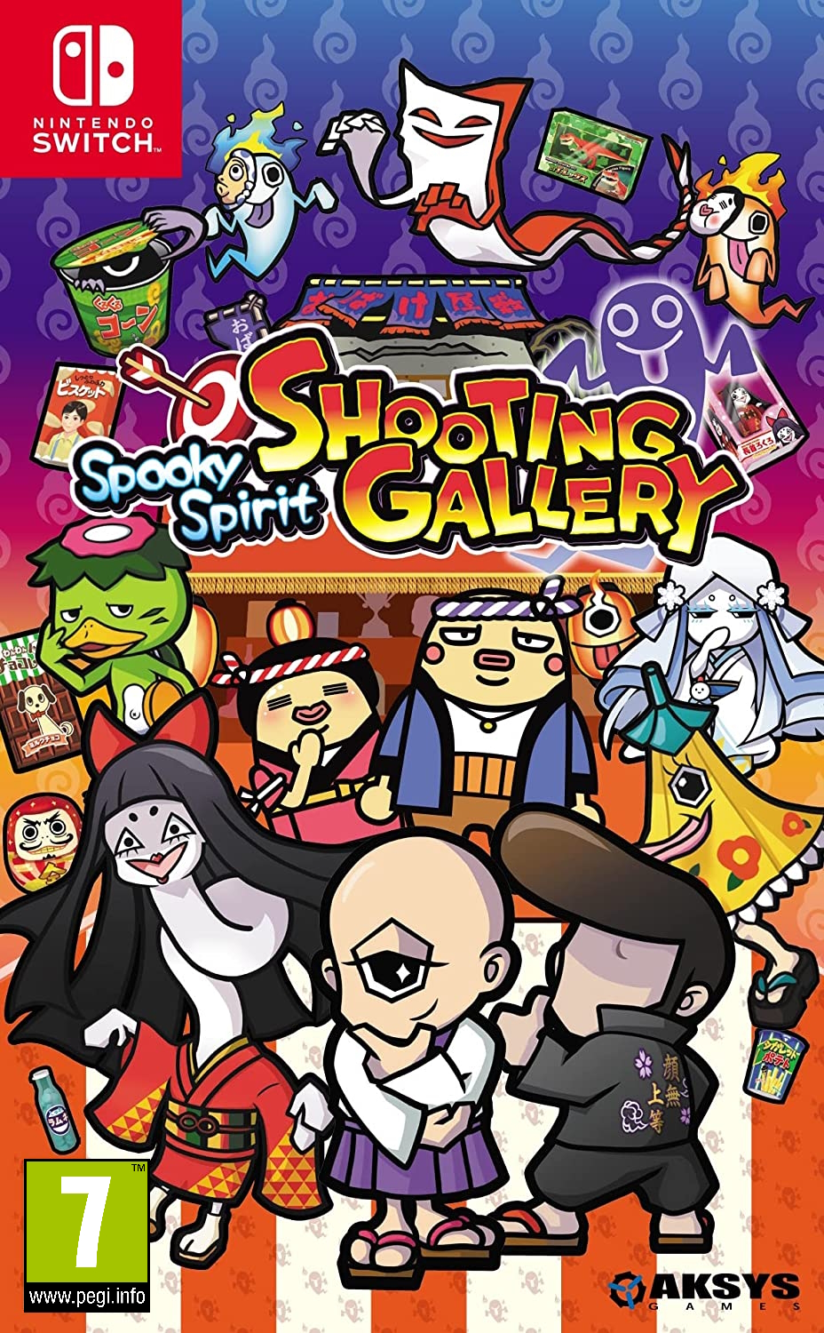 Игра Spooky Spirit Shooting Gallery Nintendo Switch полностью на иностранном языке 2090₽