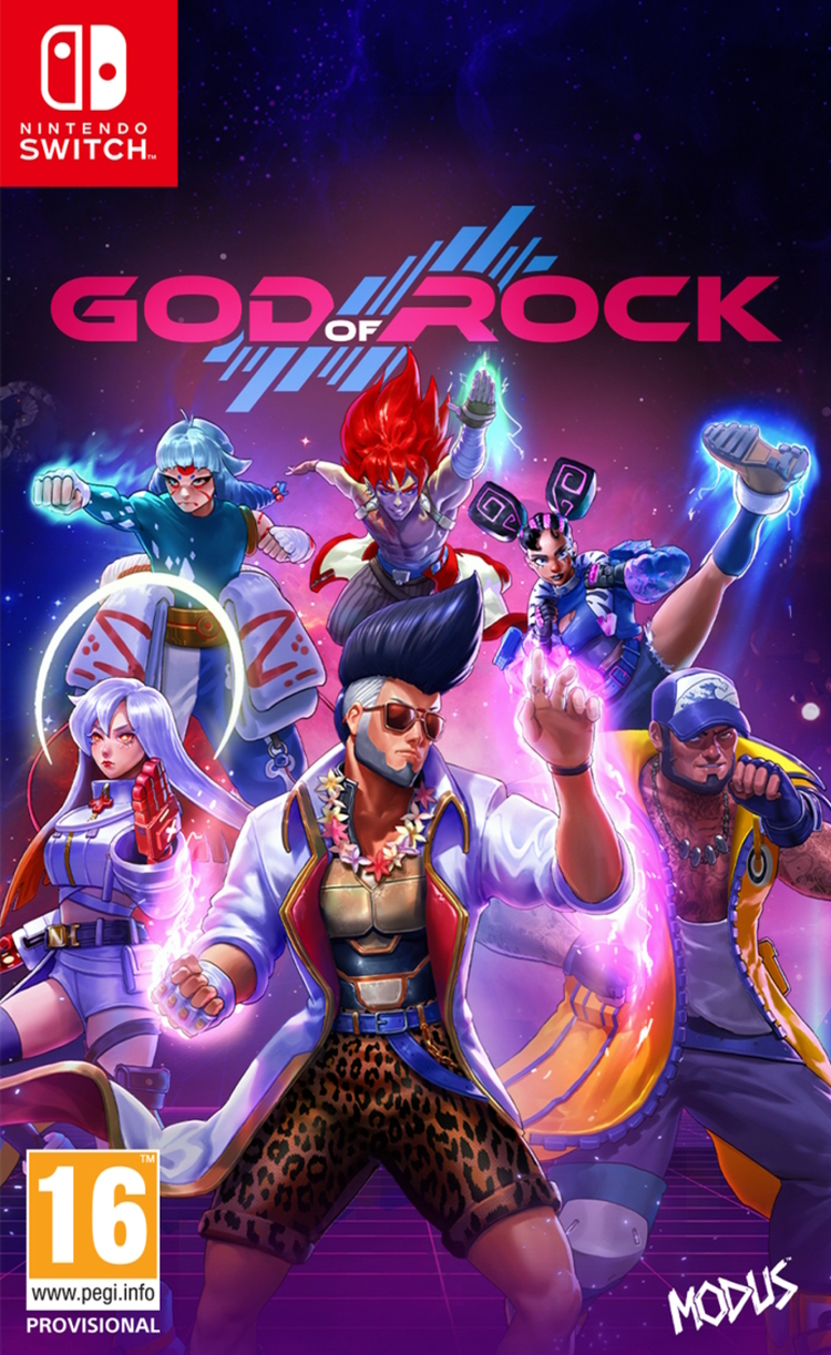 

Игра God of Rock (Nintendo Switch, полностью на иностранном языке), God of Rock