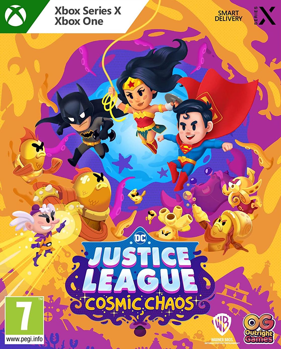 Игра DC Justice League: Cosmic Chaos (Xbox One, полностью на иностранном языке)