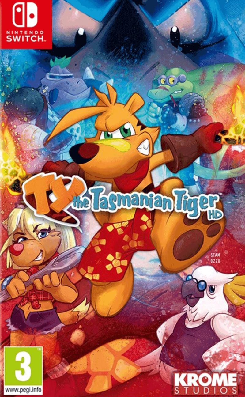 

Игра TY the Tasmanian Tiger HD (Nintendo Switch, полностью на иностранном языке), TY the Tasmanian Tiger HD