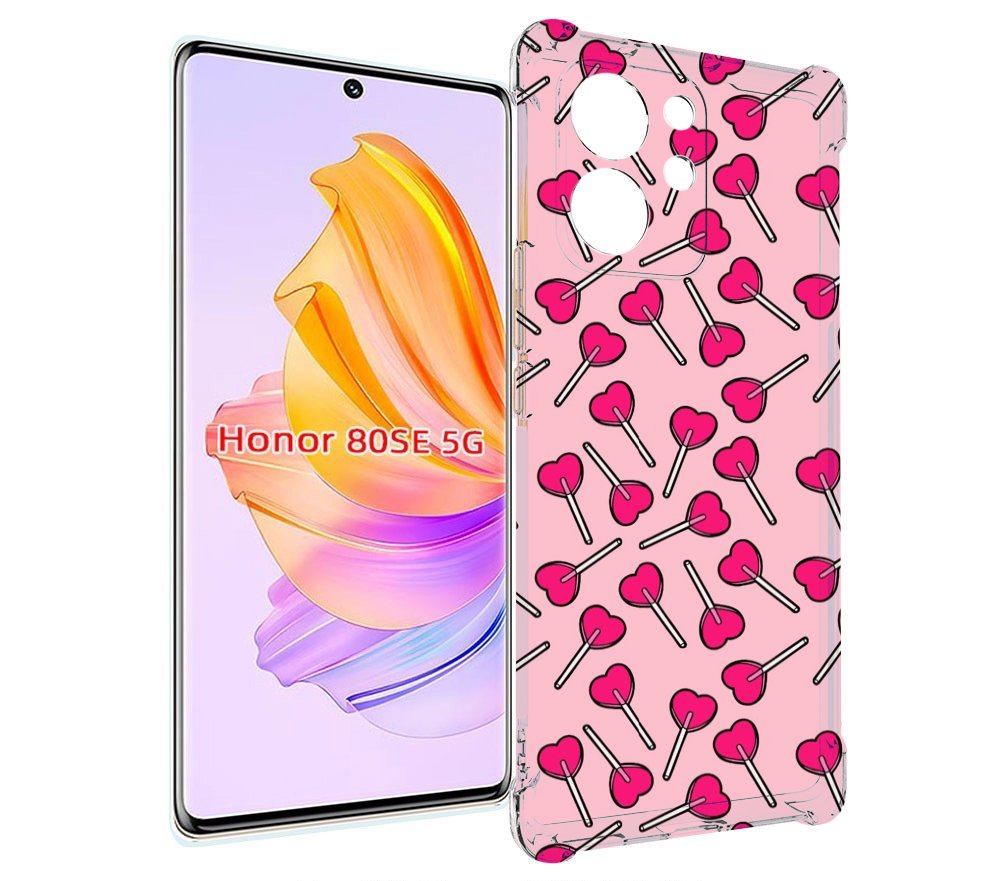 

Чехол MyPads много лединцов для Honor 80 SE, Прозрачный, Tocco