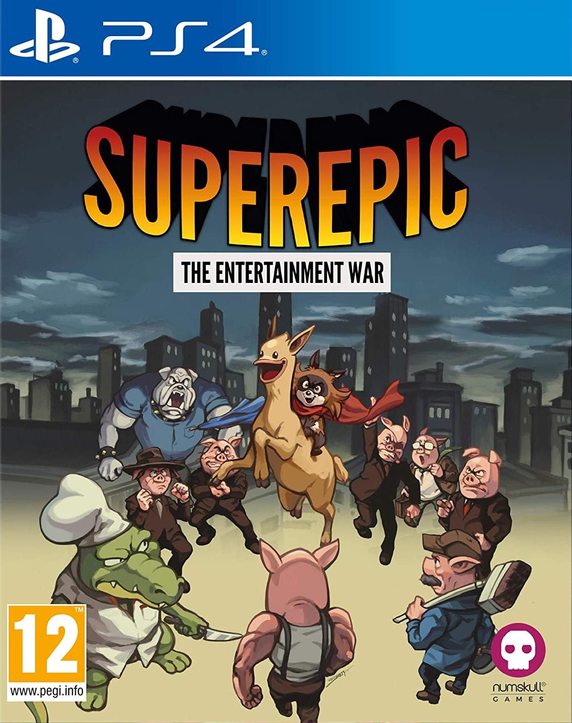 Игра SuperEpic The Entertainment War PlayStation 4 полностью на иностранном языке 3290₽