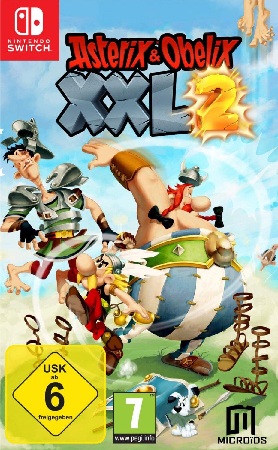 

Игра Asterix and Obelix XXL 2 (Nintendo Switch, полностью на иностранном языке), Asterix and Obelix XXL 2