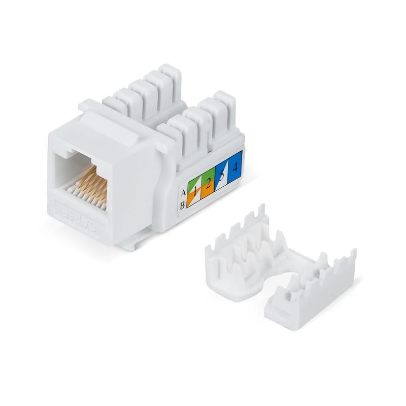 Вставка Keystone Jack RJ-45 WR-KJ-RJ45-C5E-90 90град. кат. 5e неэкранир. заделка тип 110 б