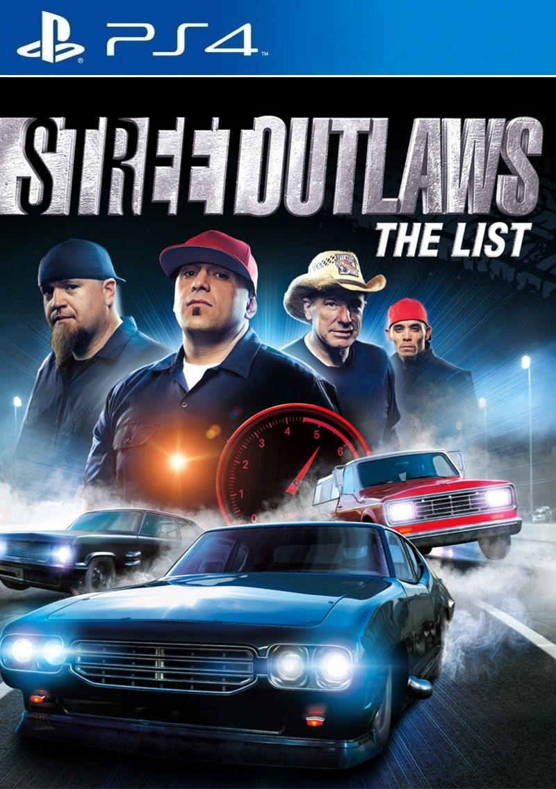 Игра Street Outlaws: The List (PlayStation 4, полностью на иностранном языке)