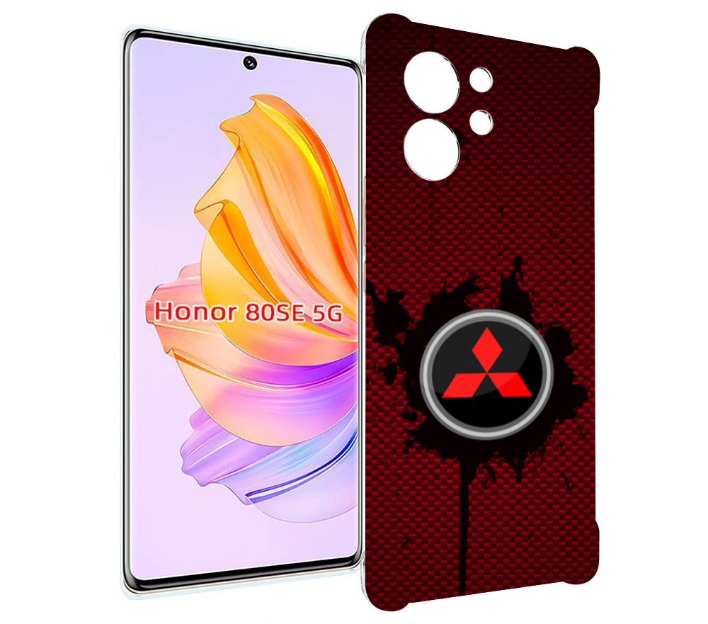 

Чехол MyPads мицубиси mitsubishi 2 для Honor 80 SE, Прозрачный, Tocco