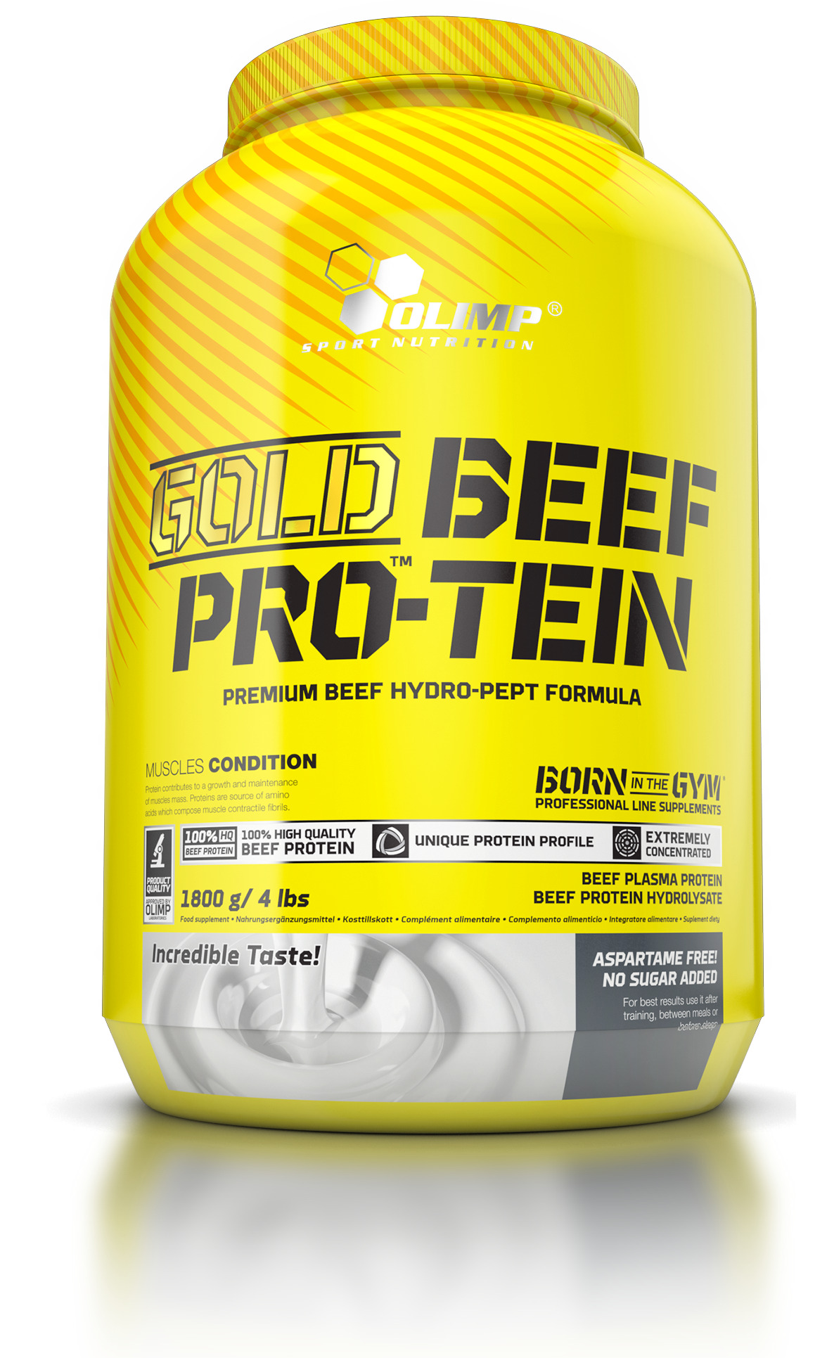 Гидролизат говяжьего протеина Olimp Sport Nutrition Gold Beef Pro-Tein 1800 г печенье-крем