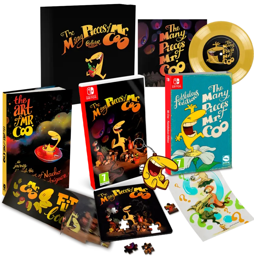 Игра The Many Pieces of Mr. Coo Collector's Edition (Nintendo Switch, русские субтитры)