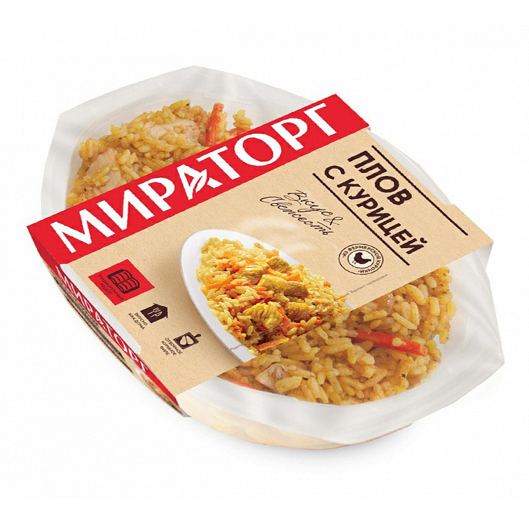 

Плов Мираторг с курицей 260 г