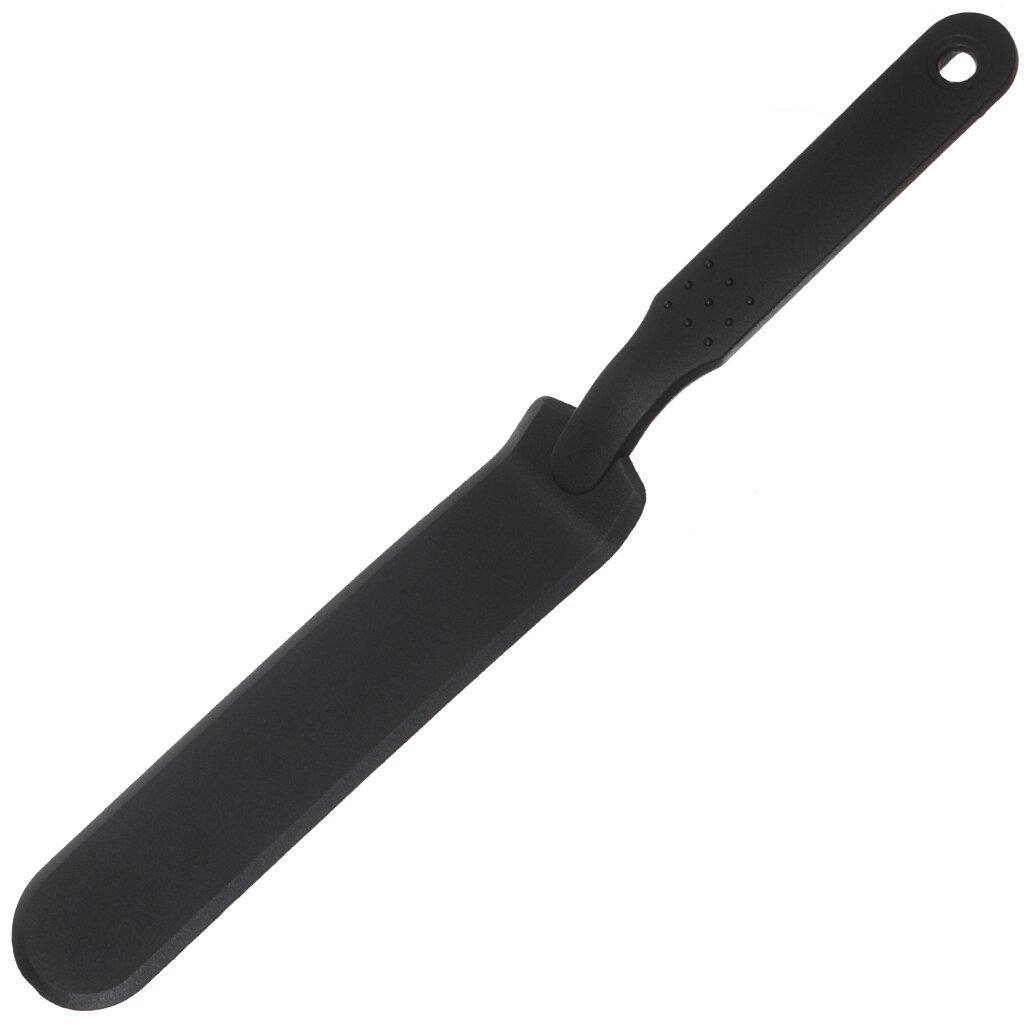 

Лопатка для блинов, нейлон, навеска, черная, Daniks, Эконом, YW-KT017-9/H1010-18