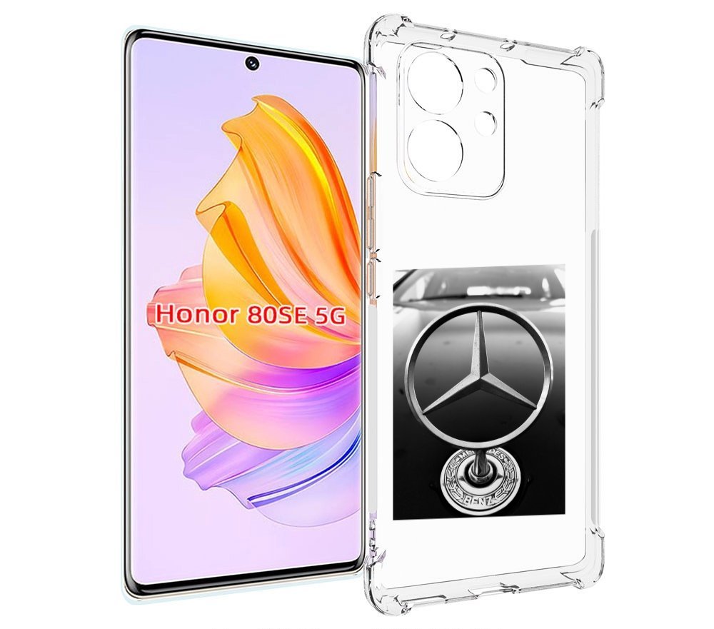 

Чехол MyPads мерседес mercedes 6 мужской для Honor 80 SE, Прозрачный, Tocco