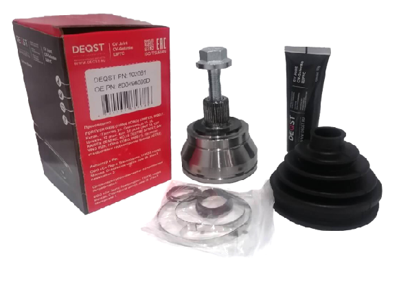 

DEQST 102061 ШРУС AUDI A4/A6/A8/VW PASSAT/SKODA SUPERB 1.9TDI-2.8 94-05 нар.