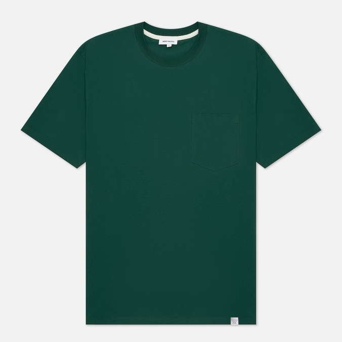 фото Футболка мужская norse projects n01-0553-8120 зеленая s