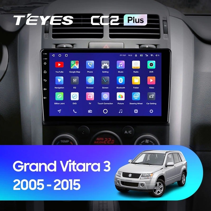 

Штатная магнитола Teyes CC2 Plus 4/64 Suzuki Grand Vitara 3 (2005-2015), CC2 Plus
