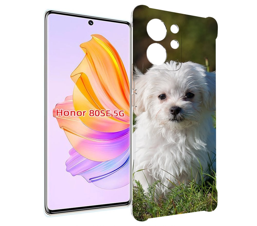 

Чехол MyPads мальтииская-болонка для Honor 80 SE, Прозрачный, Tocco
