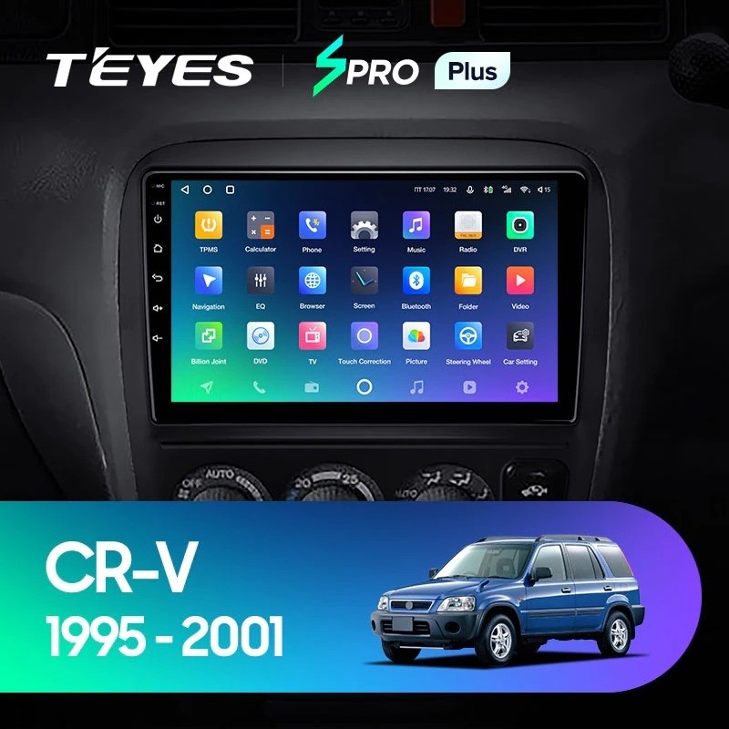 Штатная магнитола Teyes SPRO Plus 6128 Honda CR-V 1995-2001 3660000₽