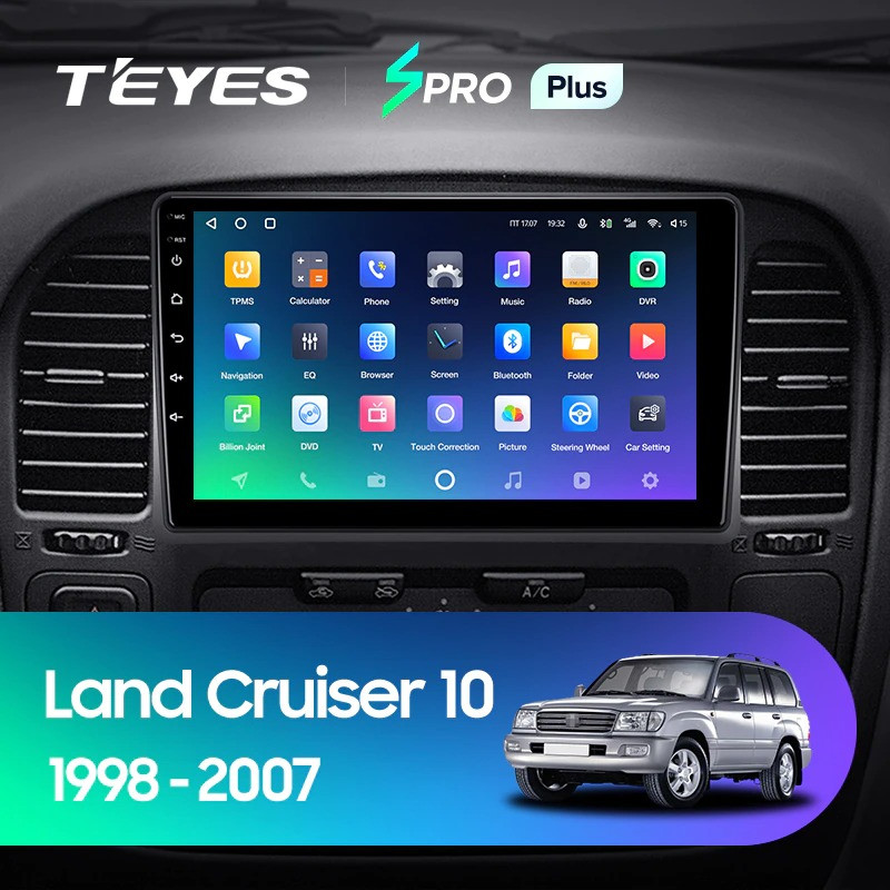 Штатная магнитола Teyes SPRO Plus 464 Toyota Land Cruiser 10 J100 100 1998-2007 3300000₽