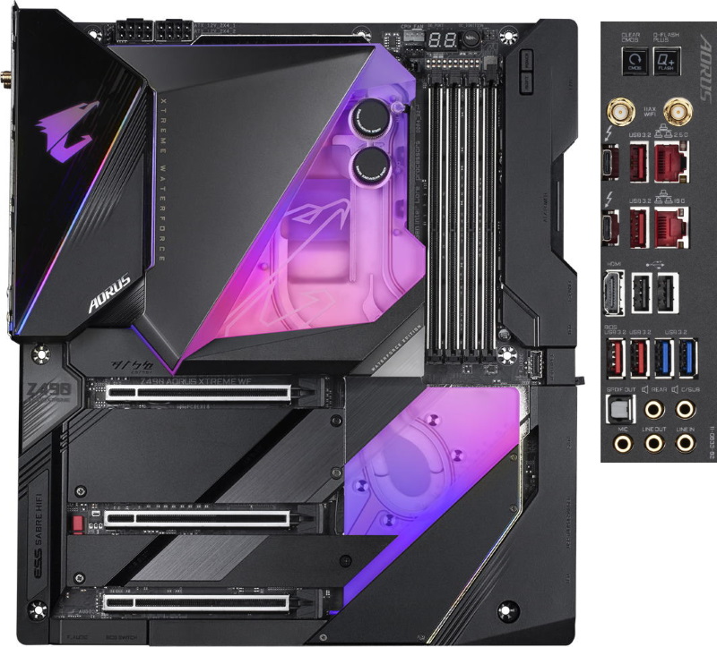 фото Материнская плата gigabyte z490 aorus xtreme wf