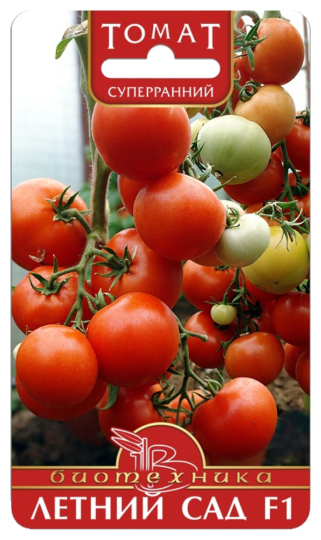 

Семена овощей томат Летний Сад F1 Биотехника 12563 6 г