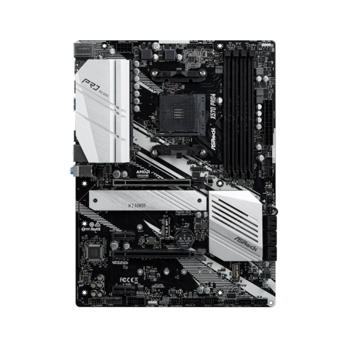 фото Материнская плата asrock x570 pro4