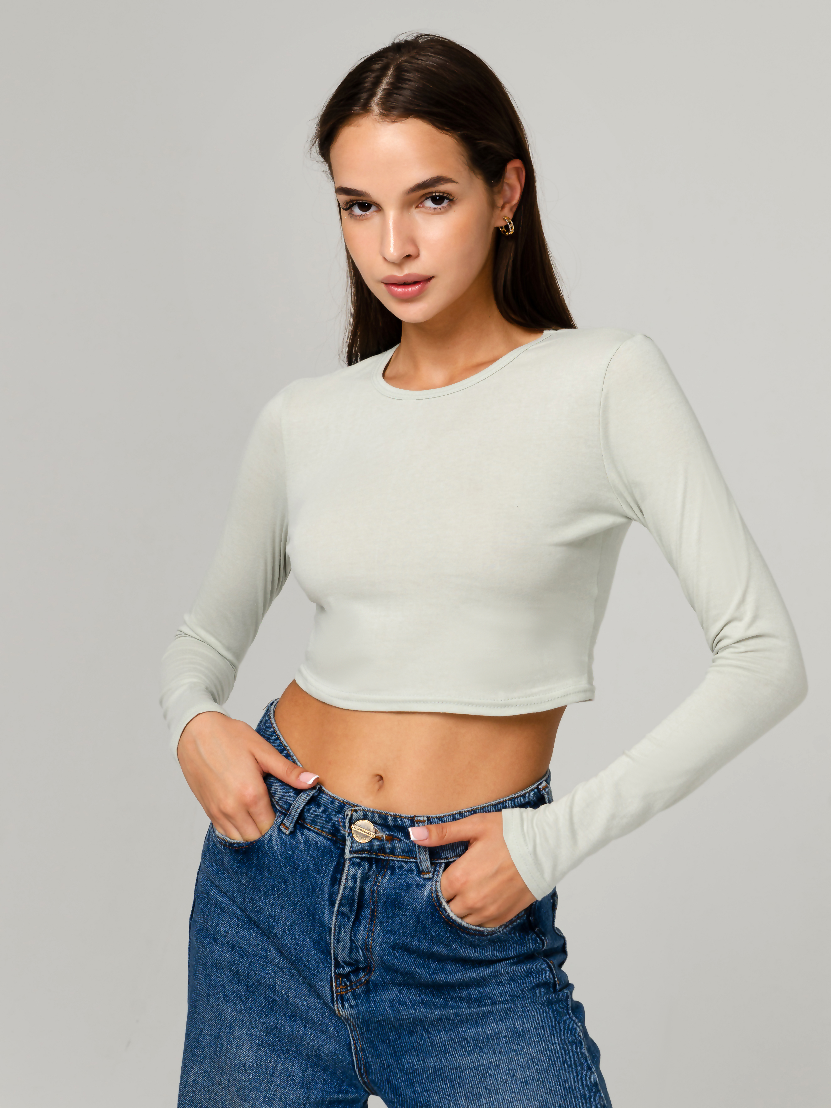 Лонгслив женский prosche 1100 зеленый XS