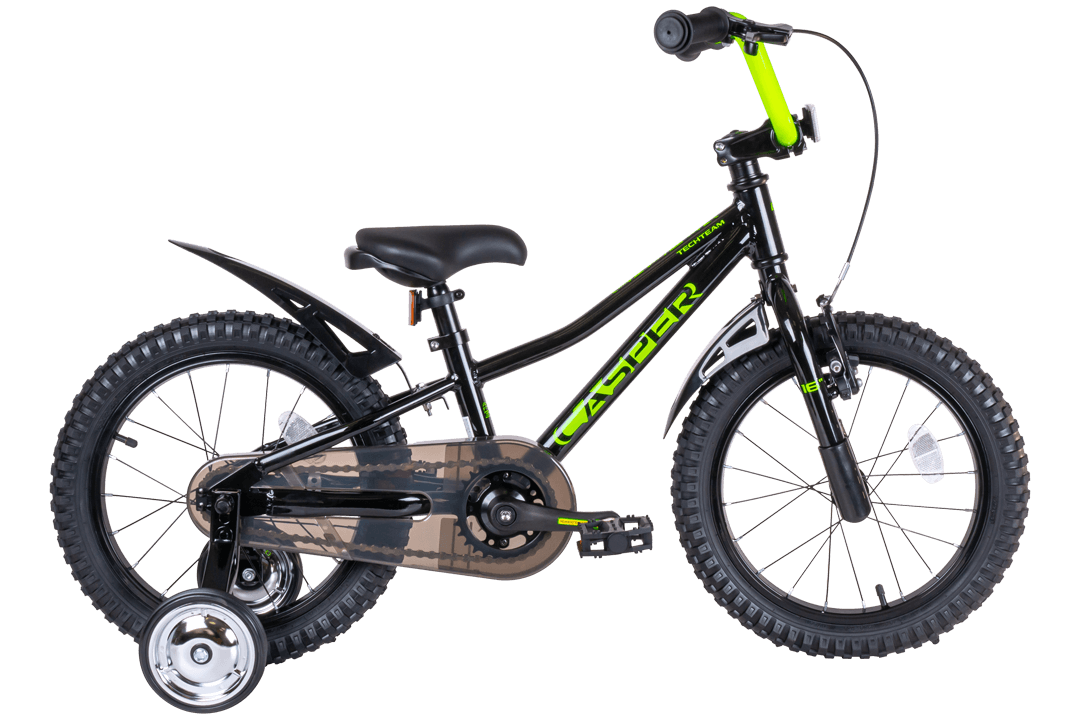 Велосипед TechTeam Casper 18 черный 2024