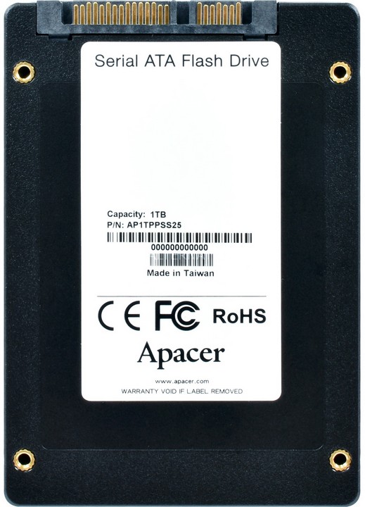 фото Ssd диск apacer ppss25 1тб (ap1tppss25-r)