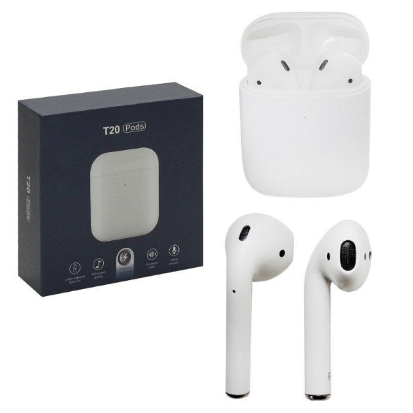 фото Беспроводные наушники t20 airpods 2 nobrand