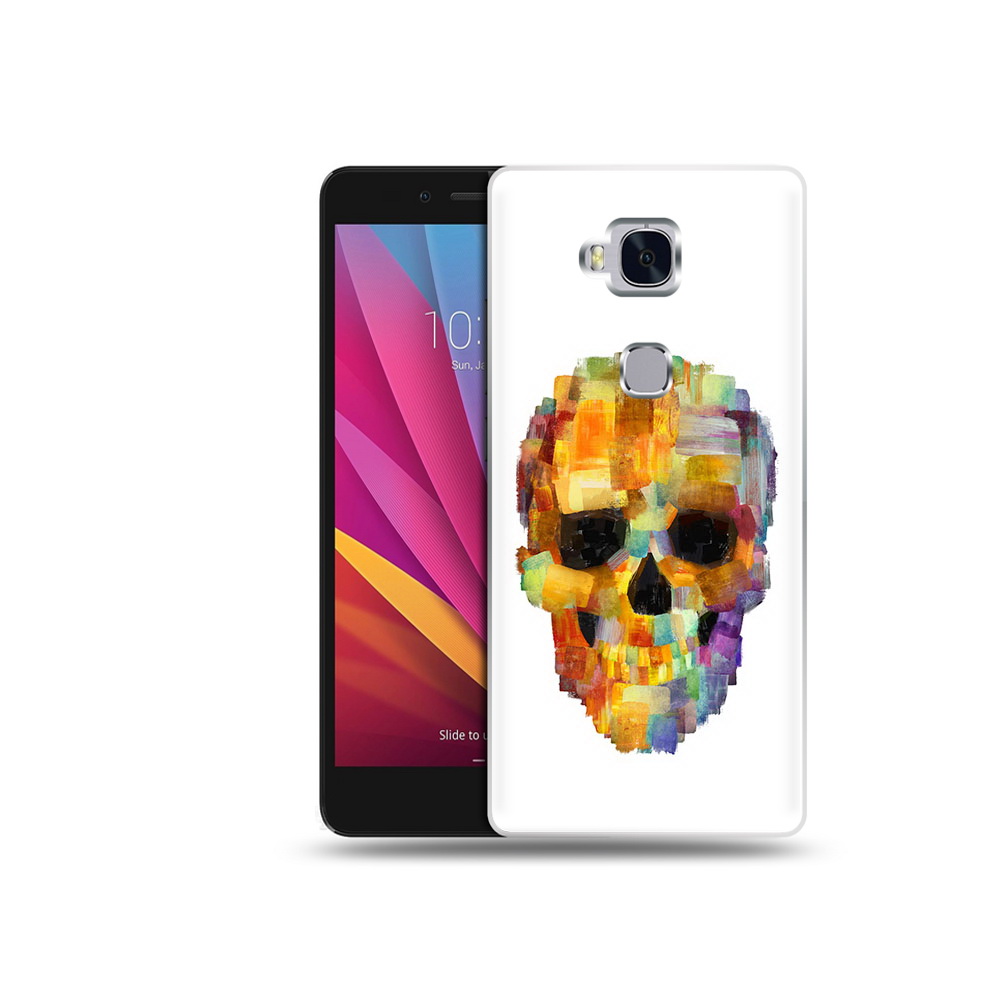 

Чехол MyPads Tocco для Honor 5X нарисованный череп (PT24996.45.516), Прозрачный, Tocco