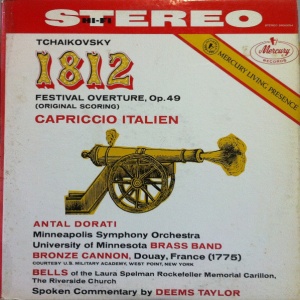 фото Antal dorati - tchaikovsky: 1812 overture; capriccio italien decca