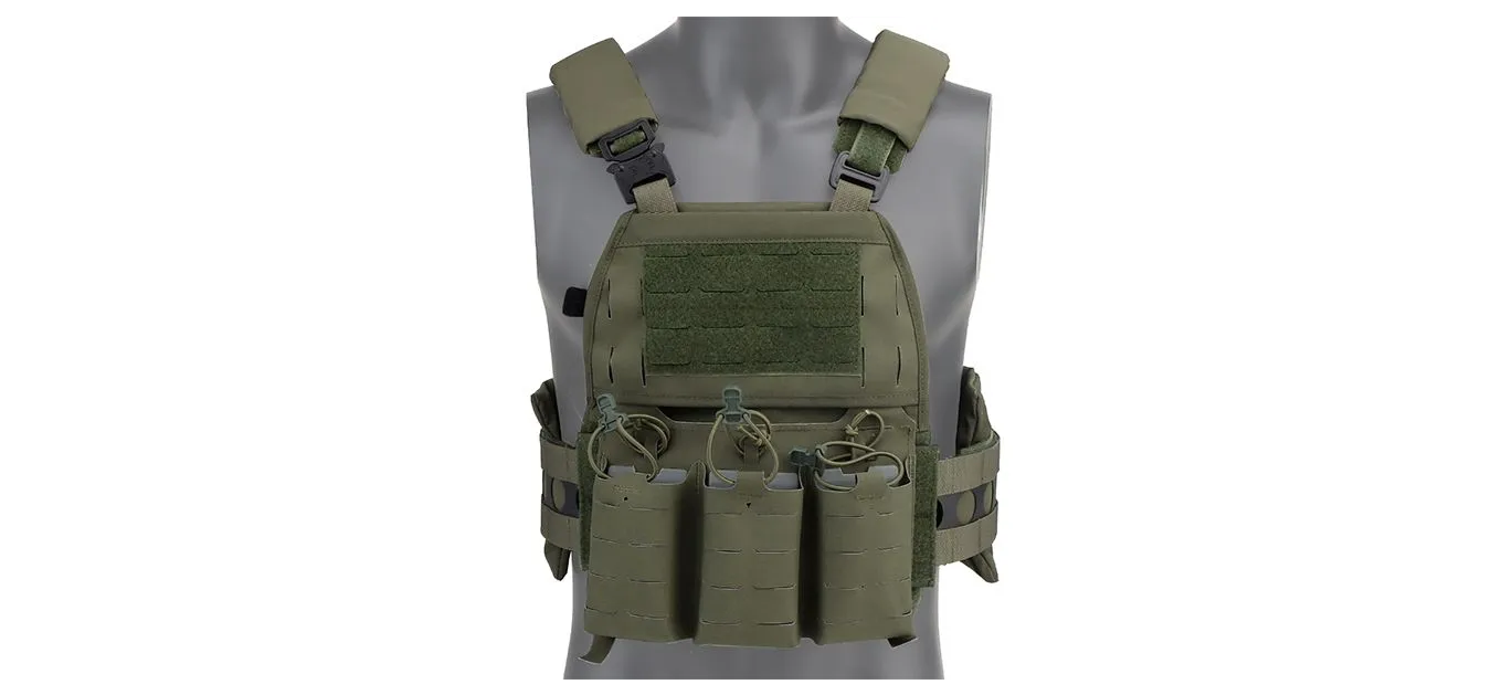 

Бронежилет WoSporT V5 PC Tactical Vest OD (VE-75-RG), Зеленый