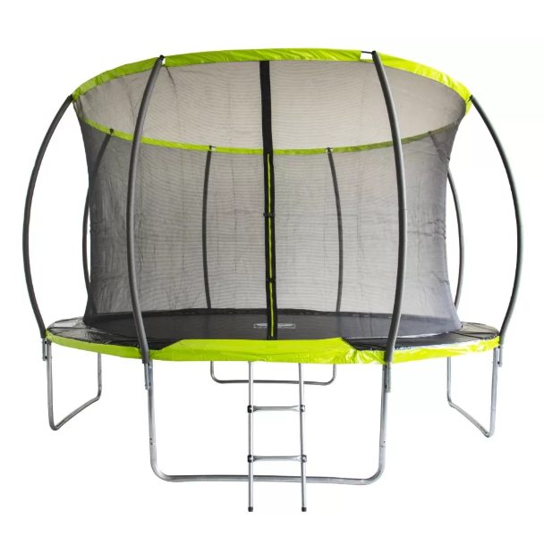 фото Батут fitness trampoline green 12 ft extreme inside 4 опоры eg/12-4(ins)