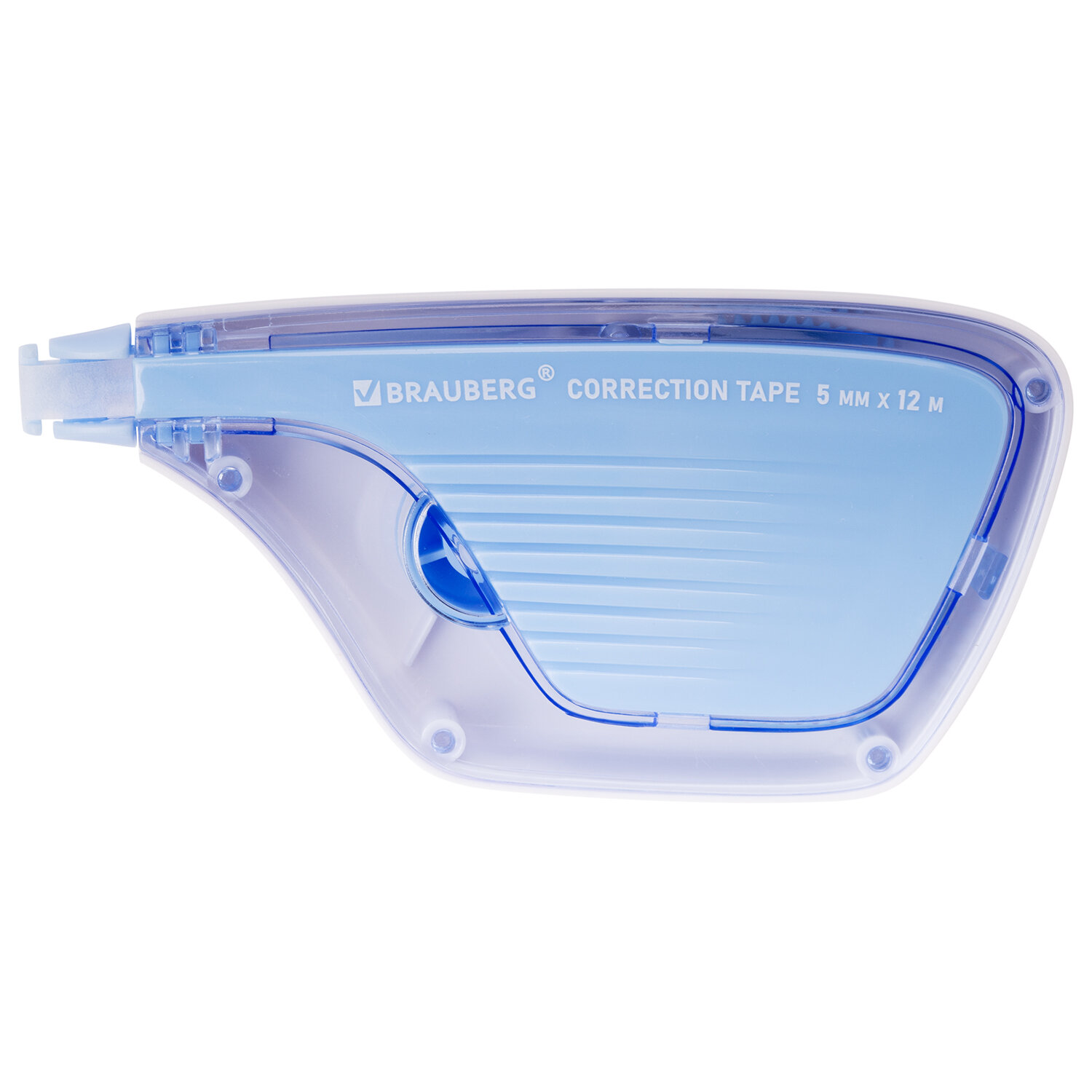 

Корректирующая лента Brauberg ULTRA, 5 мм х 12 м, корпус бело-голубой 229064, 12 шт, Белый