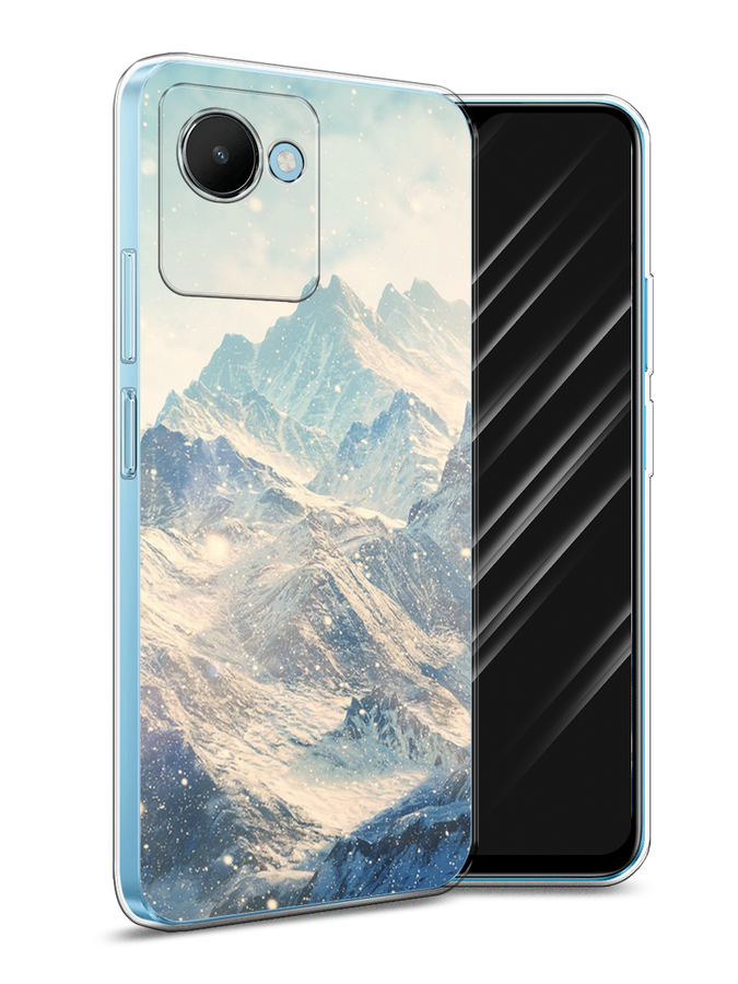 

Чехол Awog на Realme C30S 4G "Горы 4", Голубой, 2511650-4